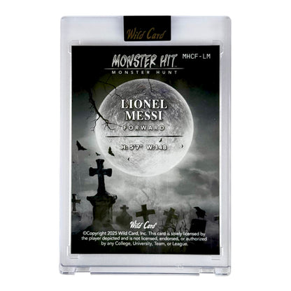 Lionel Messi 2025 Wild Cards Monster Hit 1/1 #MHCF-LM