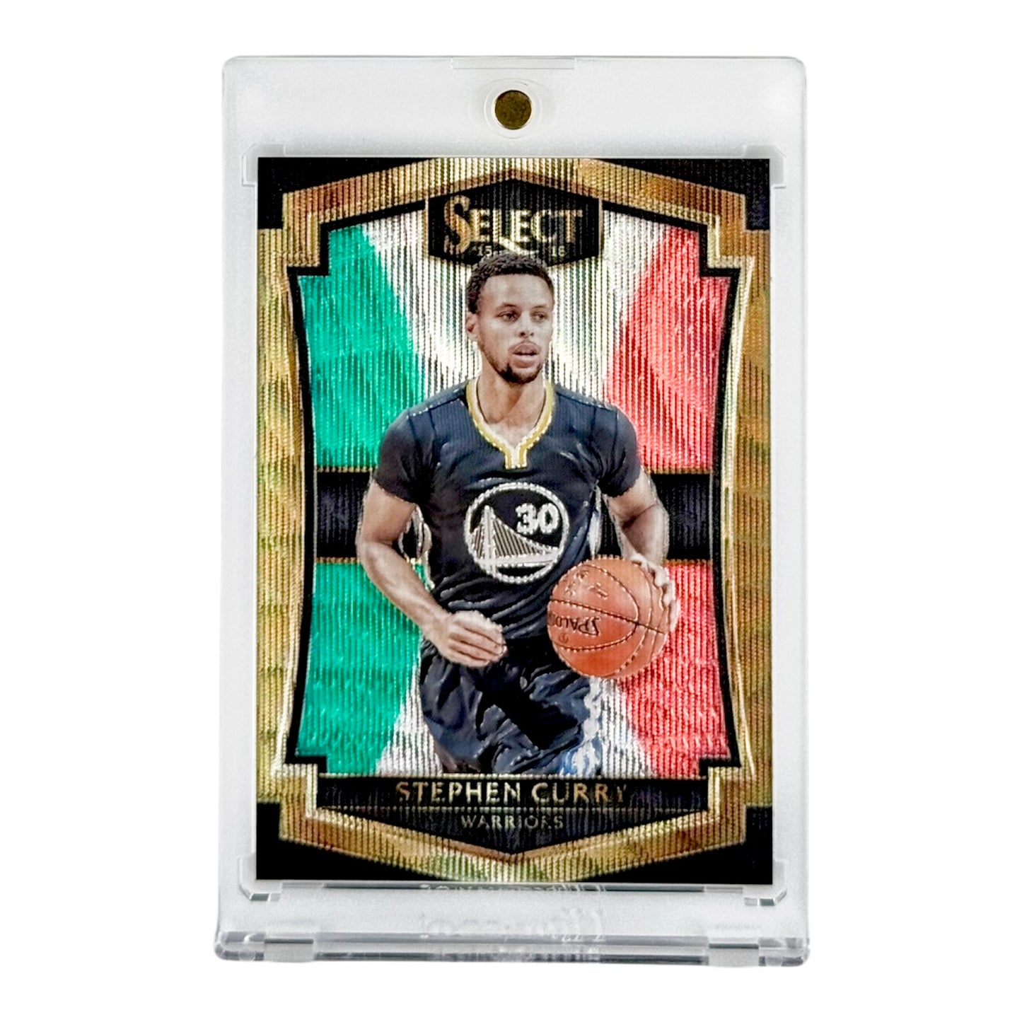 Stephen Curry 2015-16 Panini Select Tri Color #179