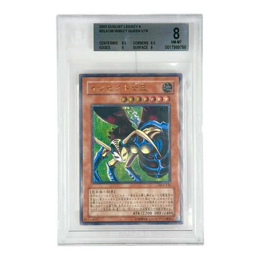 Insect Queen UTR 2003 Yu Gi Oh! Japanese Duelist Legacy 4 BGS 8