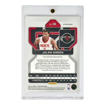 Jalen Green 2021-22 Prizm Pink Ice Rookie RC #306
