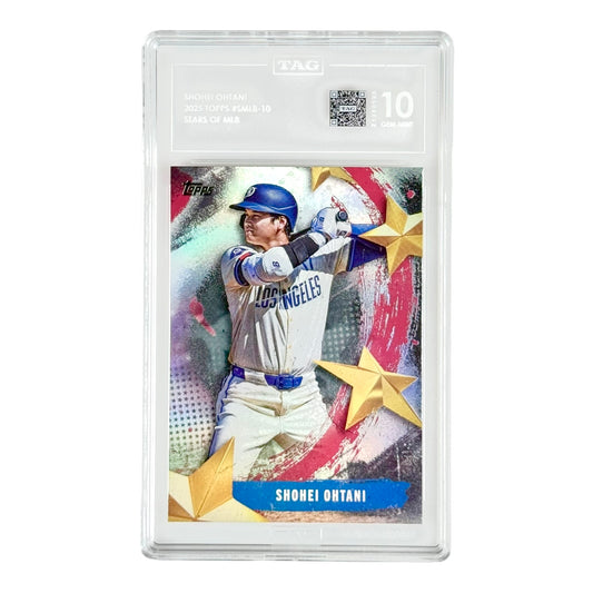 Shohei Ohtani 2025 Topps Stars of MLB #SMLB-10 TAG 10