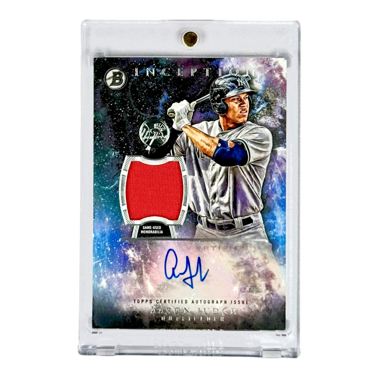 Aaron Judge 2016-17 Topps Inception Jersey Auto #IAR-AJ