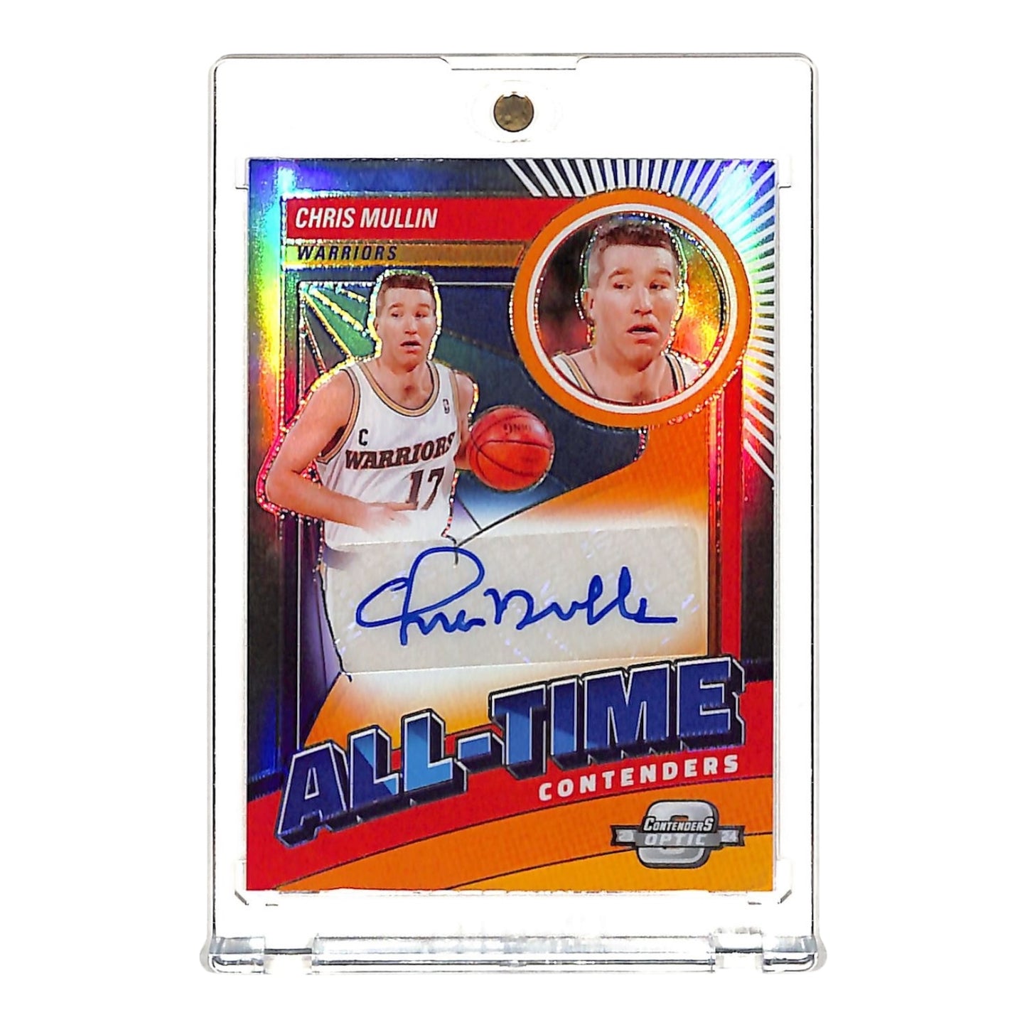 Chris Mullin 2023-24 Contenders Optic All Time Auto 125/125 #AT-MLN