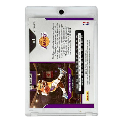 Lebron James 2020-21 Prizm Silver #1