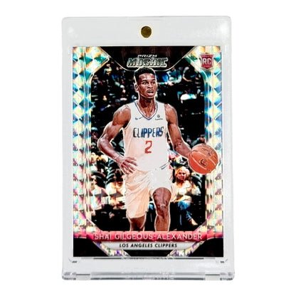 Shai Gilgeous Alexander 2018-19 Panini Mosaic Silver Rookie RC #89