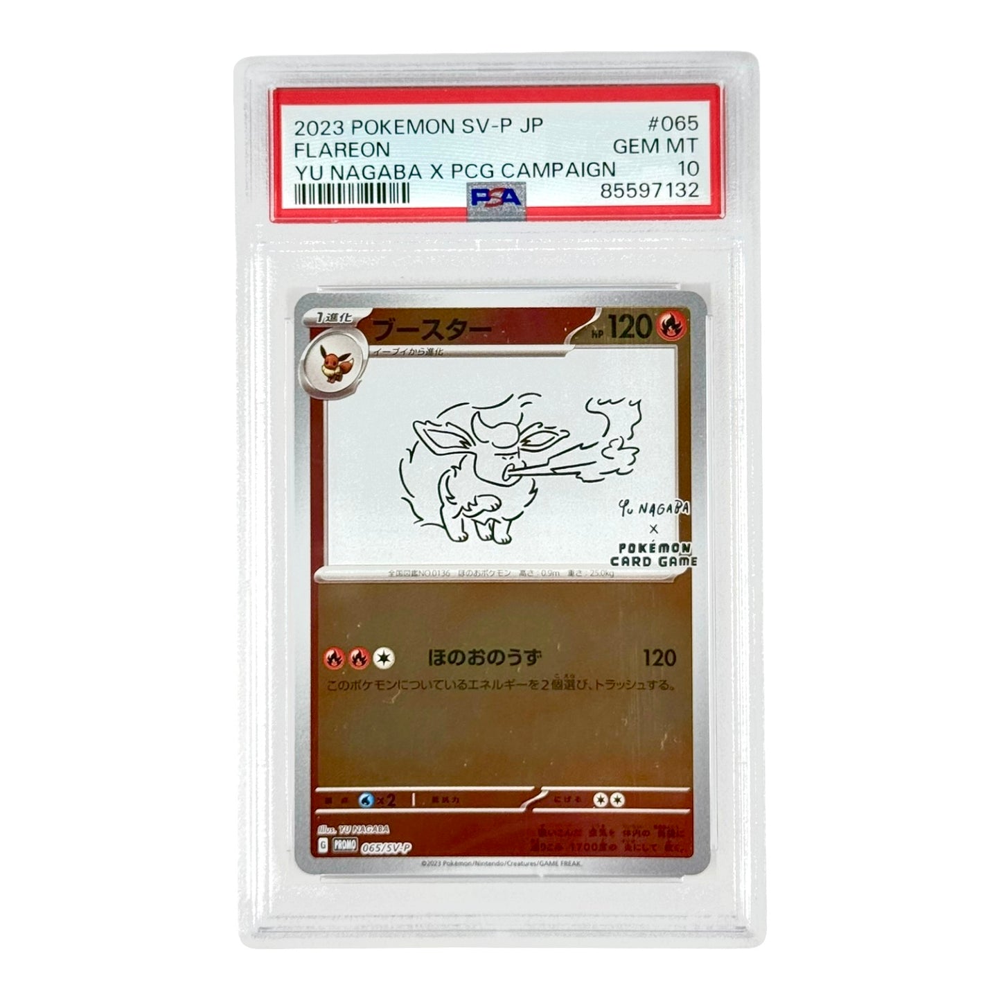 Set of 9 Yu Nagaba x PCG Campaign 2023 Pokemon Japanese Promo Consecutive Number PSA 10