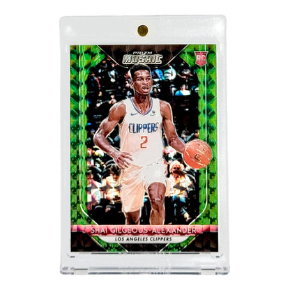 Shai Gilgeous Alexander 2018-19 Panini Mosaic Green Rookie RC #89