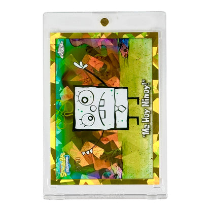 "Me Hoy Minoy!" 2025 Topps Chrome Spongebob Gold 34/50 #75