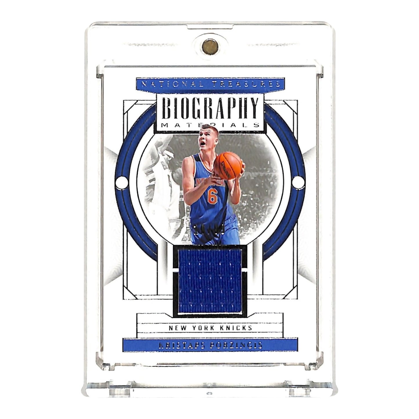 Kristaps Porzingis 2023-24 National Treasures Jersey 18/99 #BGM-POR