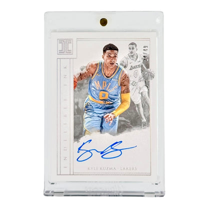 Kyle Kuzma 2017-18 Panini Impeccable Indelible Ink Auto 24/49 #II-KKZ