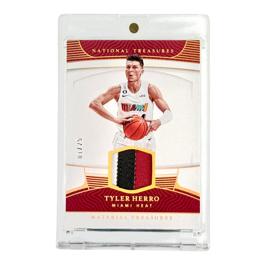 Tyler Herro 2022-23 Panini National Treasures Patch 01/25 #MT-THH