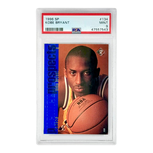Kobe Bryant 1996 Upper Deck SP Rookie RC #134 PSA 9