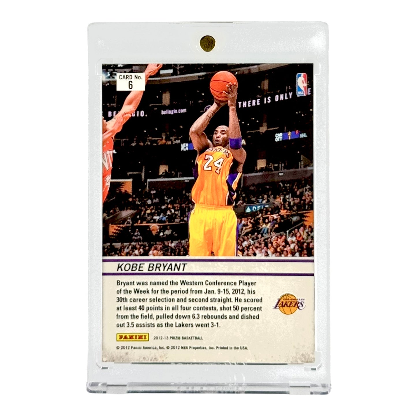 Kobe Bryant 2012-13 Panini Prizm Downtown Bound #6