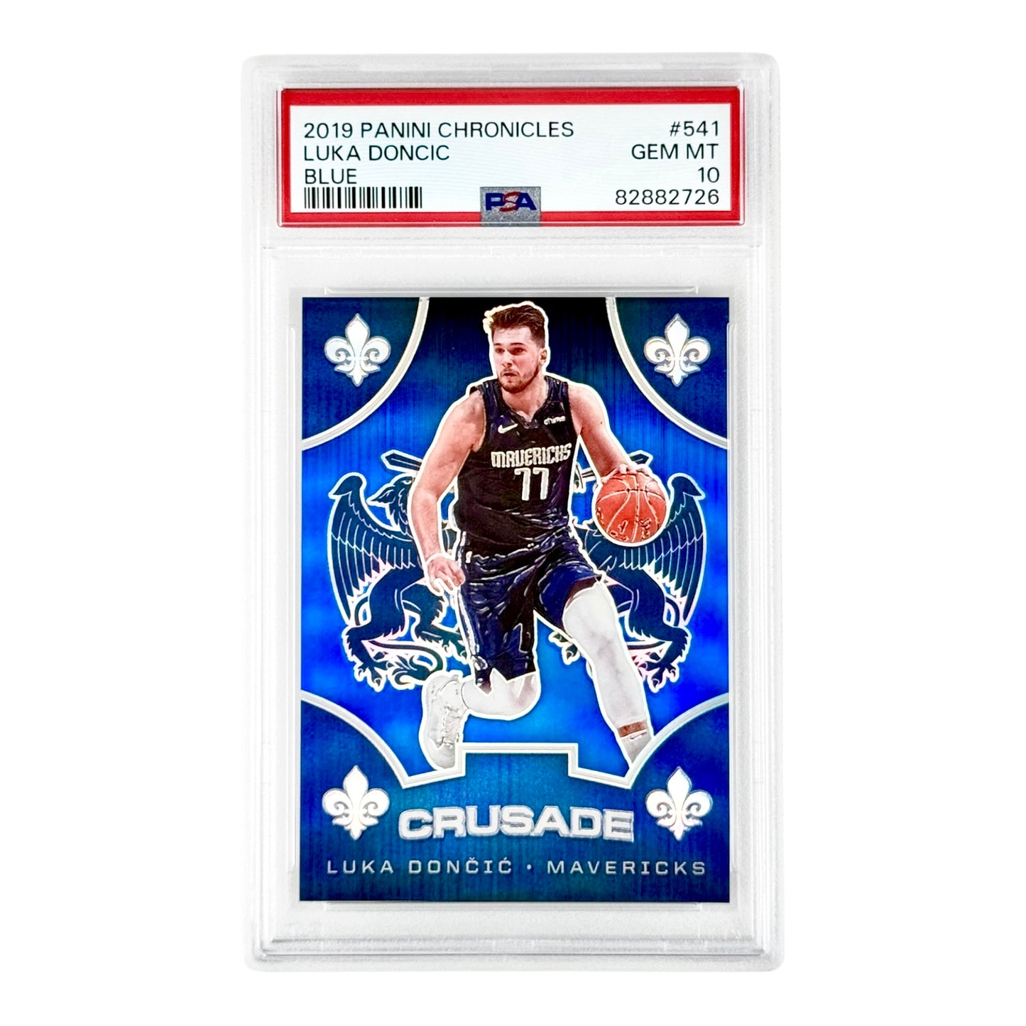 Luka Doncic 2019-20 Chronicles Blue 22/99 #541 PSA 10