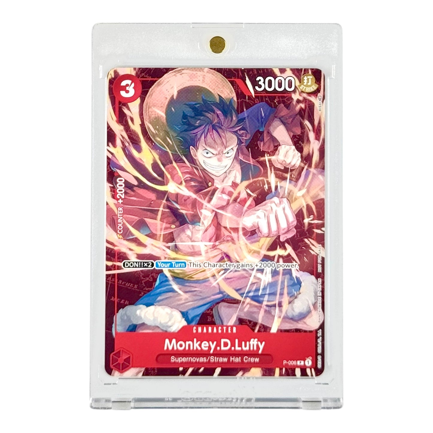 Monkey D.Luffy 2025 One Piece English Tournament Promo #006