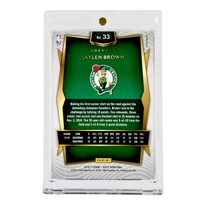 Jaylen Brown 2016-17 Panini Select Silver Rookie RC #33