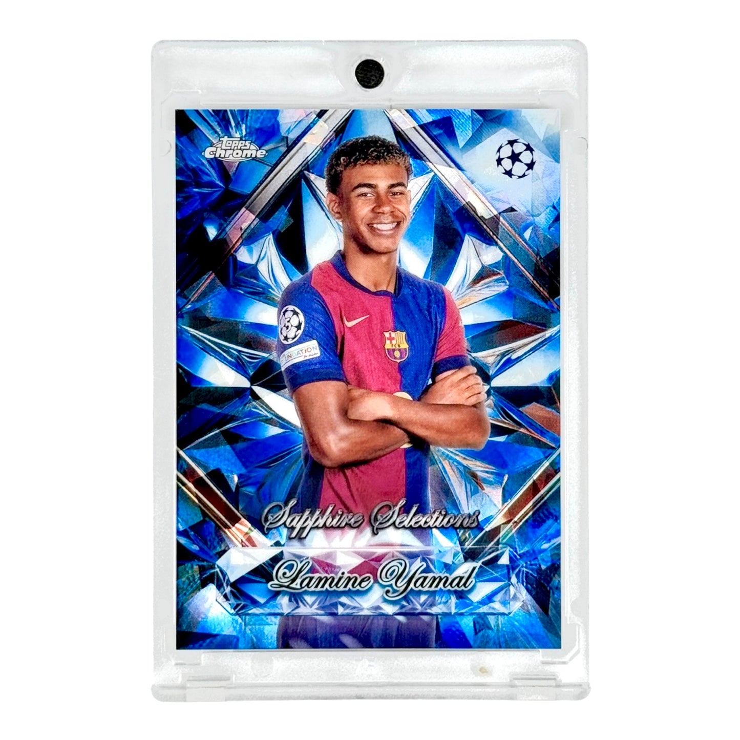 Lamine Yamal 2025 Topps Chrome Sapphire Selections #SS-8