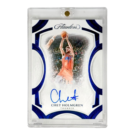 Chet Holmgren 2024-25 Flawless Frame Signature Auto 6/8 #FFR-CHT