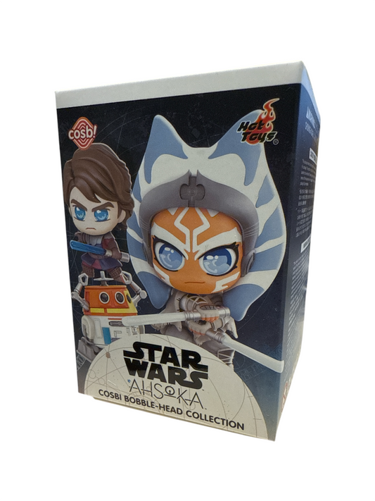 Hot Toys Starwars Cobs Collection Ahsoka Bobble-Head Collection Blind Box