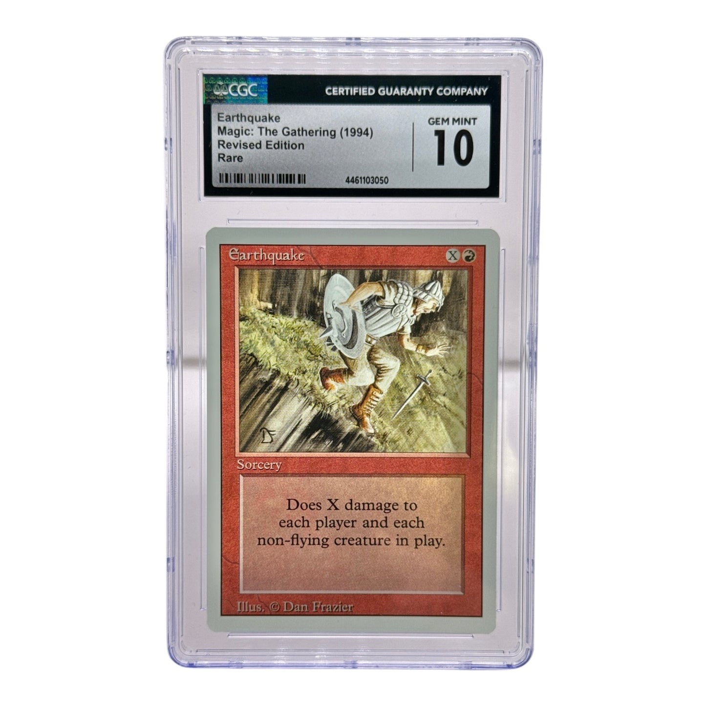 Magic the Gathering 1994 Revised Edition Earthquake CGC 10