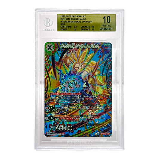 SS3 Gohanks 2021 Dragonball Super #BT13-153 SCR BGS 10