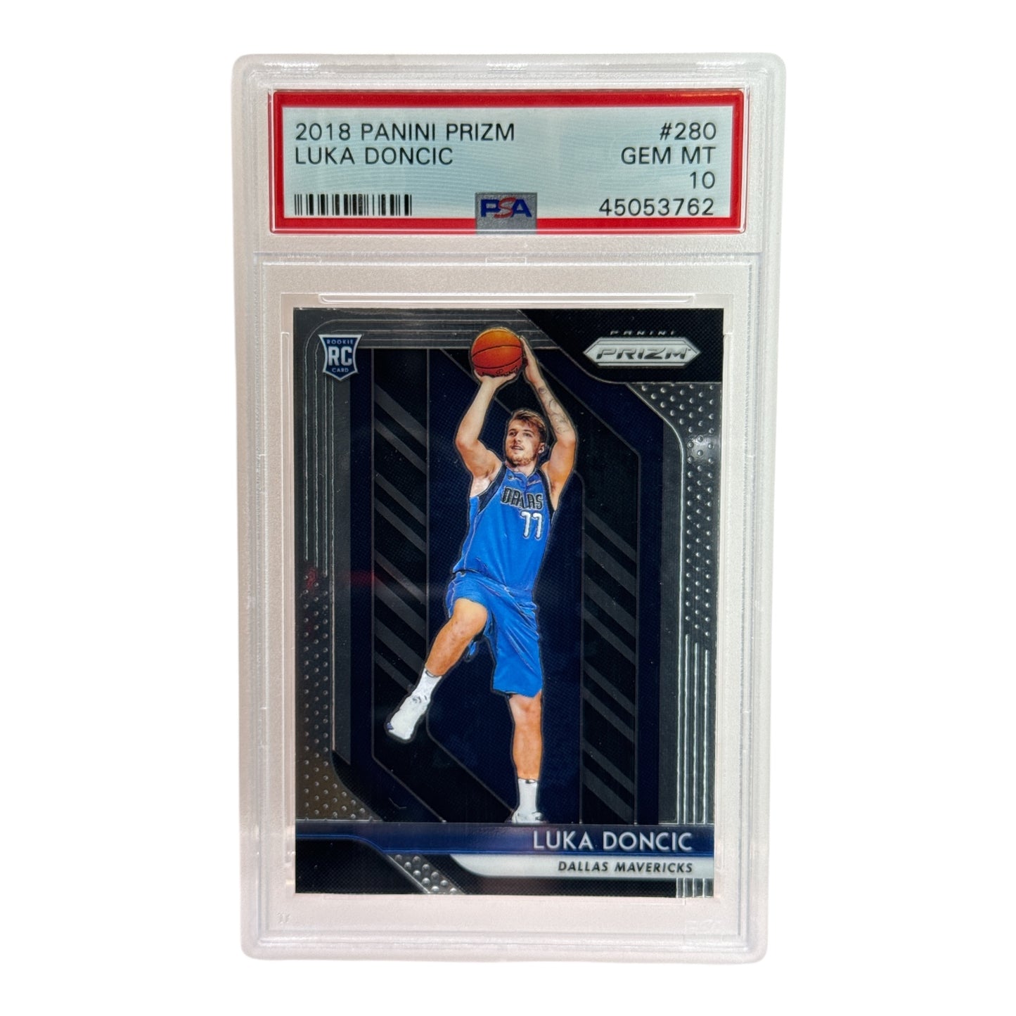 Luka Doncic 2018-19 Panini Prizm Rookie RC #280 PSA 10