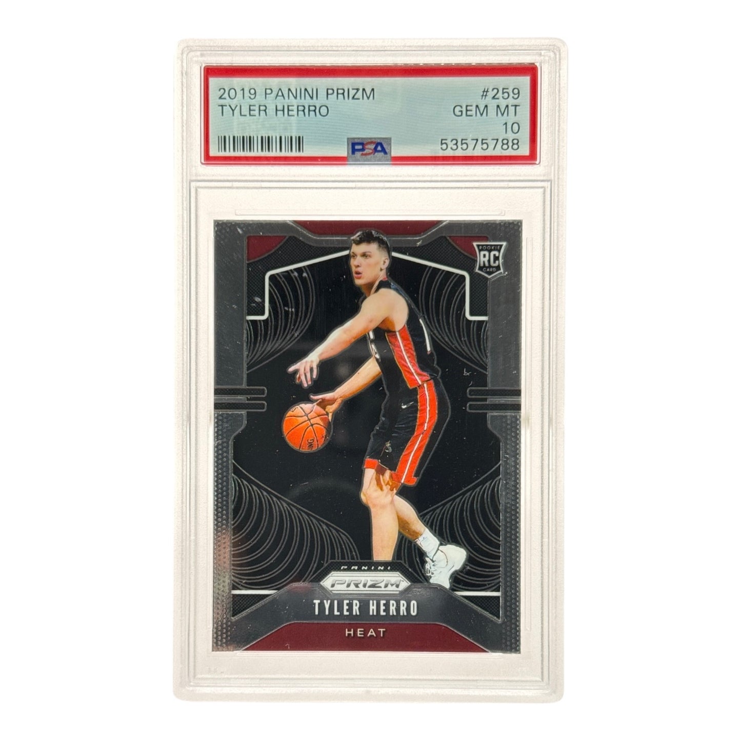 Tyler Herro 2019-20 Panini Prizm Rookie RC #259 PSA 10