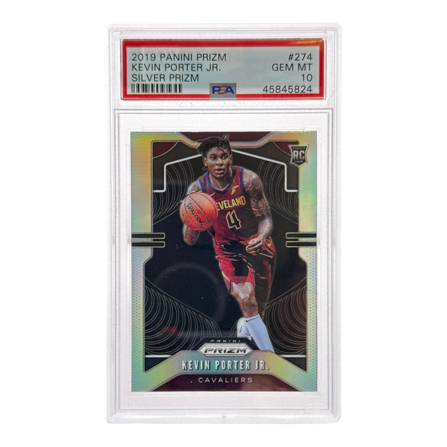 Kevin Porter Jr. 2019-20 Panini Prizm Silver Rookie RC #274 PSA 10