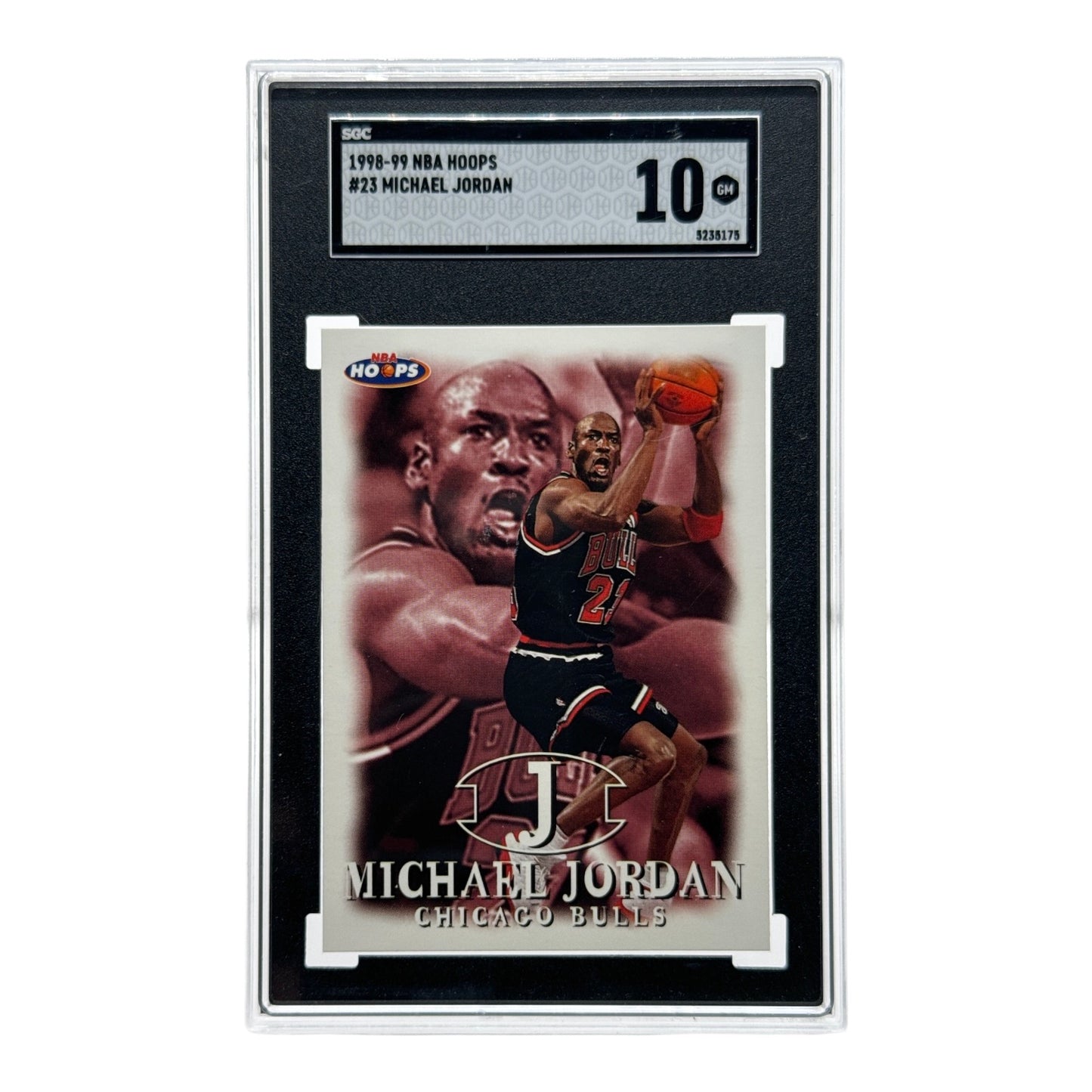 Michael Jordan 1998-99 Nba Hoops #23 SGC 10