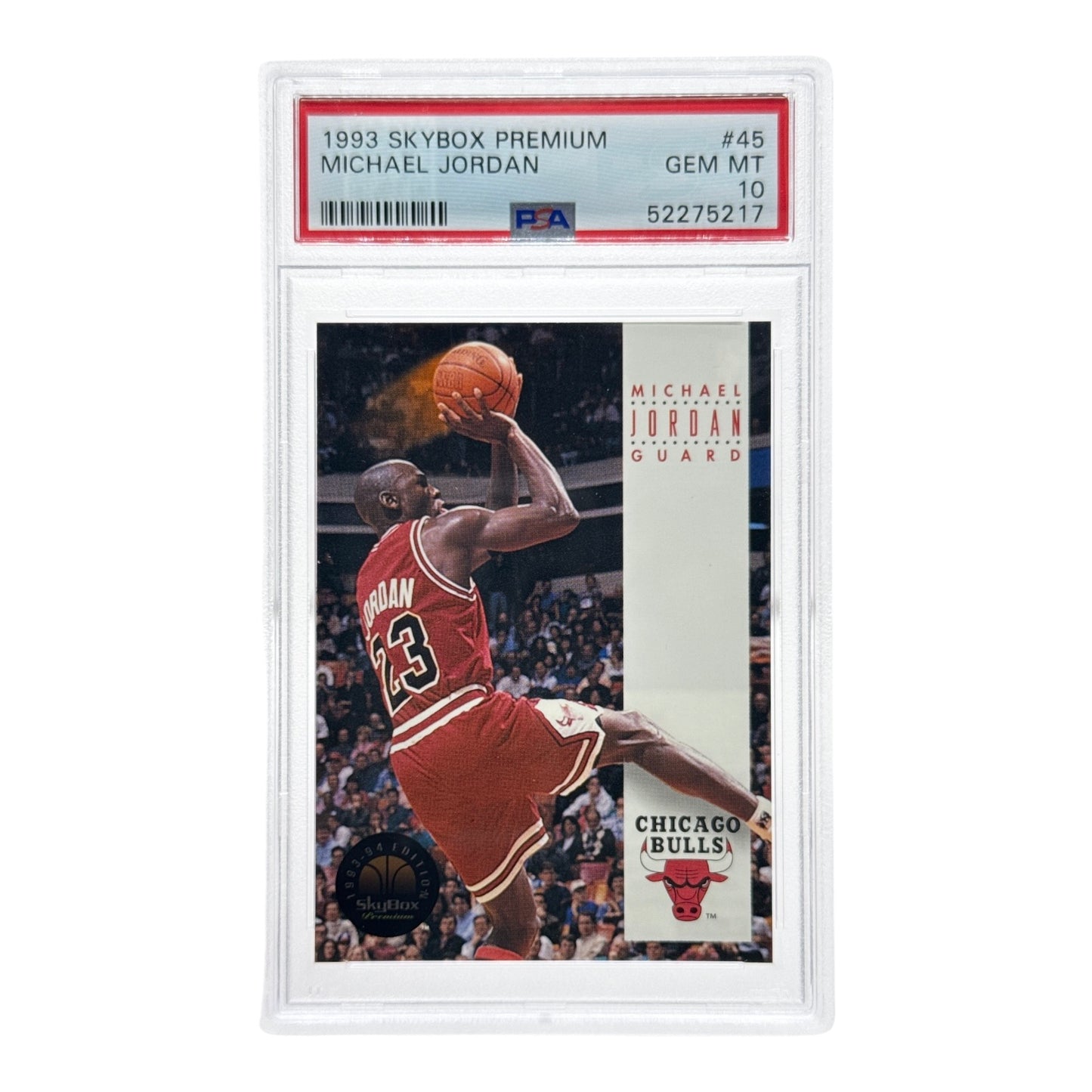 Michael Jordan 1993 Skybox Premium #45 PSA 10