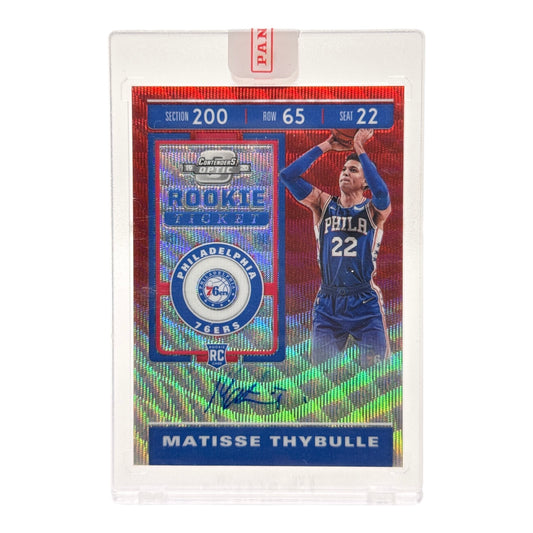 Matisse Thybulle 2019-20 Panini Contenders Optic Rookie RC Auto #129