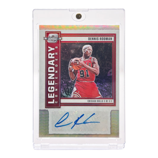 Dennis Rodman 2020-21 Panini Contenders Optic Legendary Auto /99 #LCA-DRO