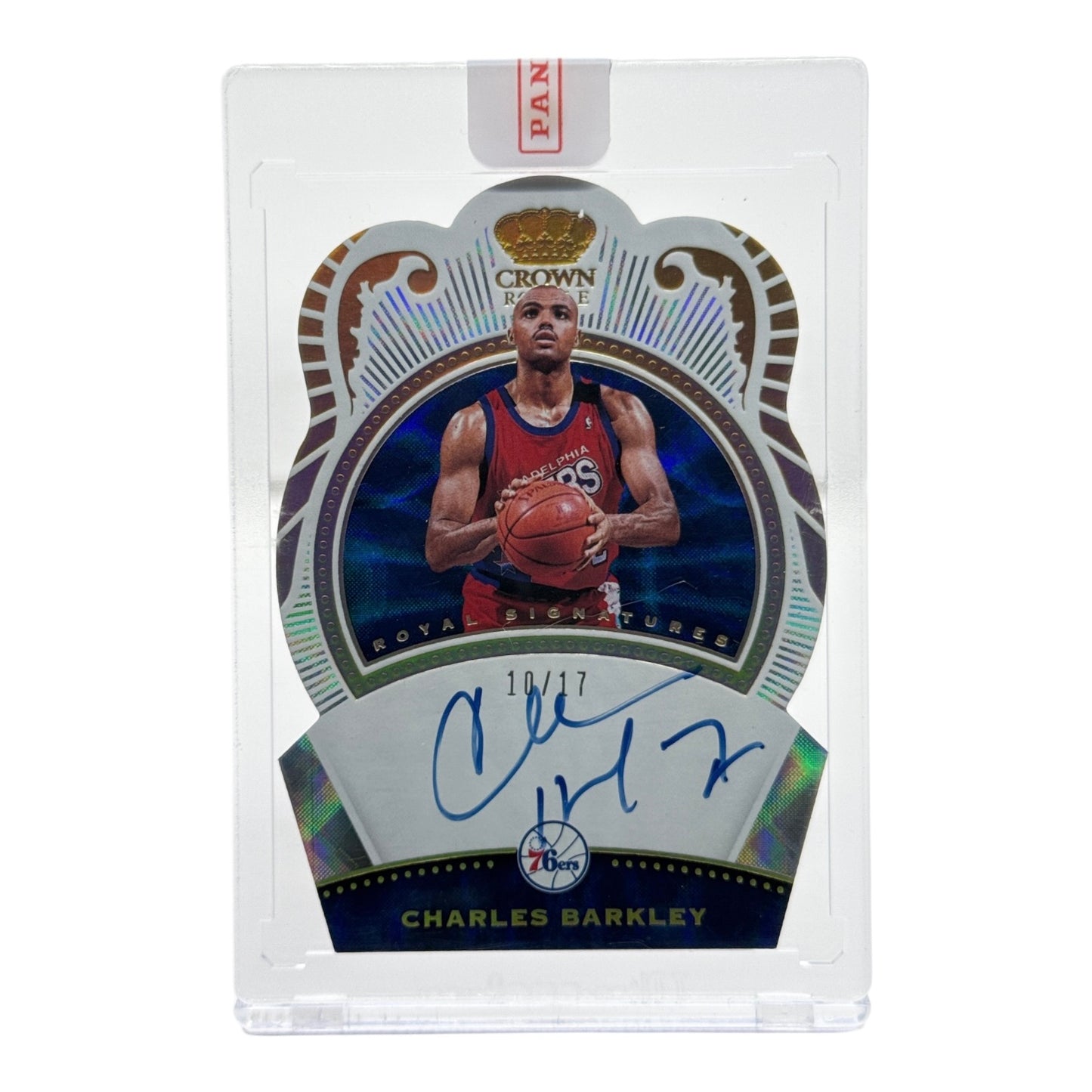 Charles Barkley 2020-21 Panini Crown Royale Auto 10/17 #RS-CBK