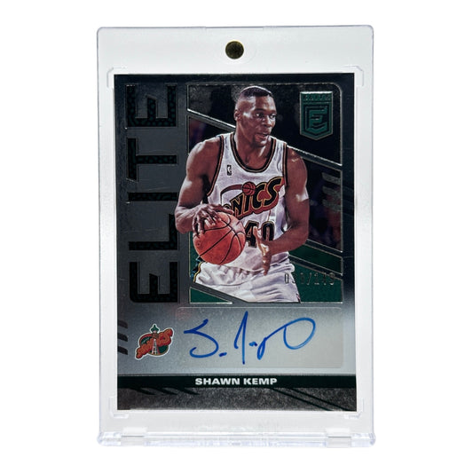 Shawn Kemp 2021-22 Panini Elite Auto 039/149 #ES-SKP