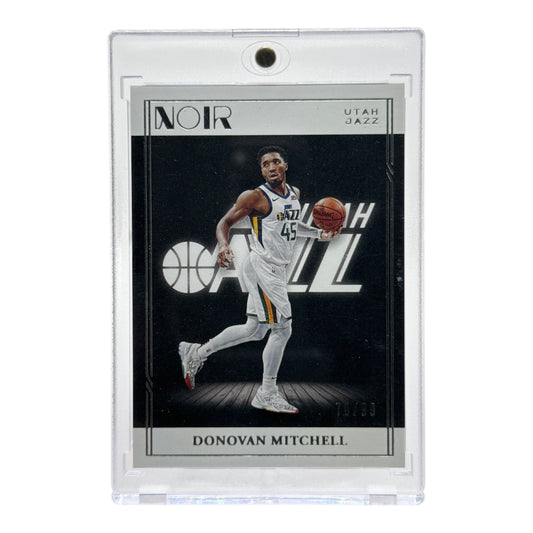 Donovan Mitchell 2020-21 Panini Noir 70/99 #20