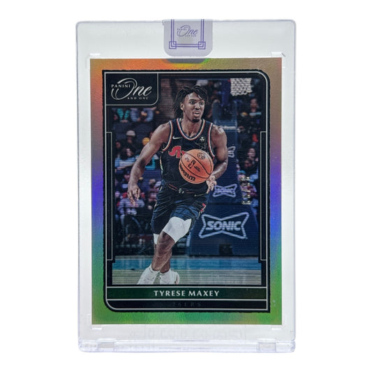 Tyrese Maxey 2021-22 Panini One & One 83/99 #88