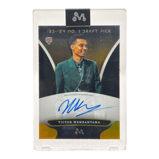 Victor Wembanyama 2023-24 Topps Mercury Auto Rookie RC 19/50 #WA-2