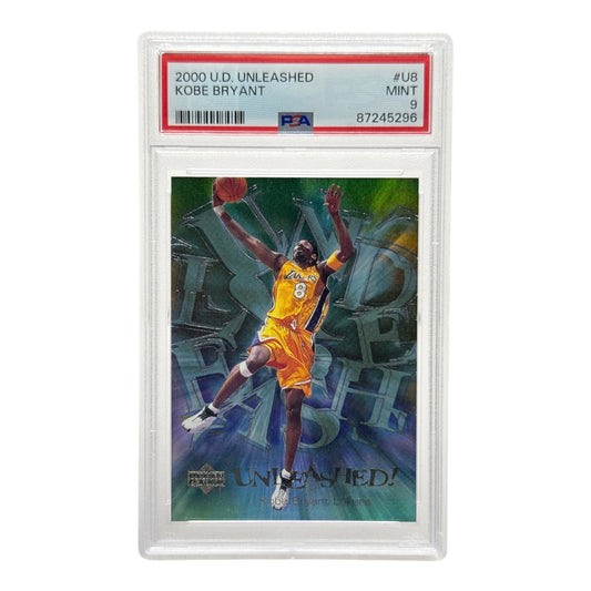 Kobe Bryant 2000 Upper Deck Unleashed #U8 PSA 9