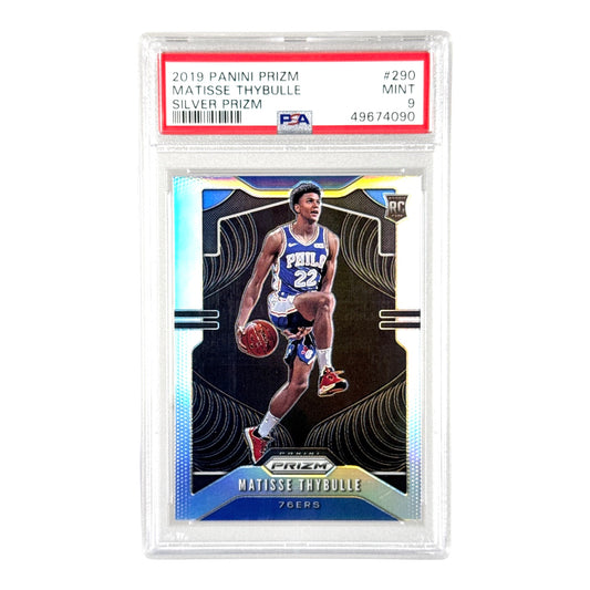 Matisse Thybulle 2019-20 Panini Prizm Rookie RC Silver #290 PSA 9