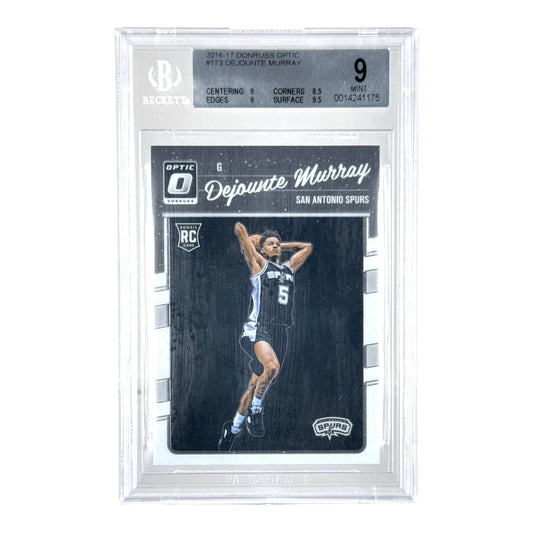 Dejounte Murray 2016-17 Panini Donruss Optic Rookie RC #173 BGS 9