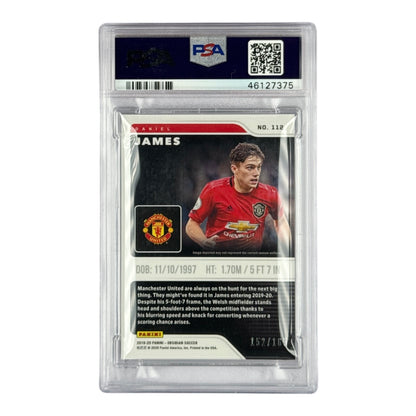 Daniel James 2019-20 Panini Obsidian Rookie RC 152/165 #112 PSA 10