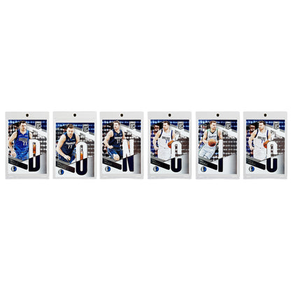 Set of 6 Luka Doncic 2022-23 Panini Donruss Elite Spell Bound