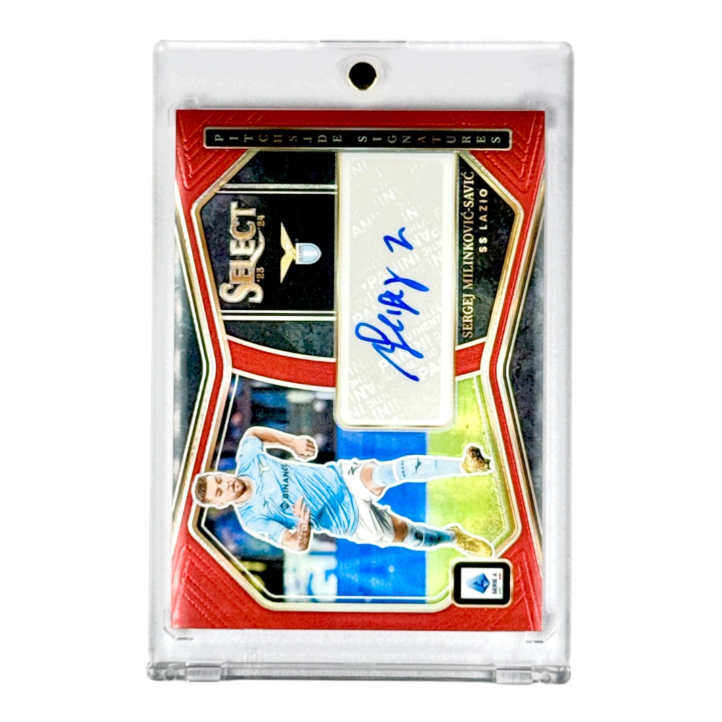 Sergej Milinkovic Savic 2023-24 Panini Select Auto #PS-SMS