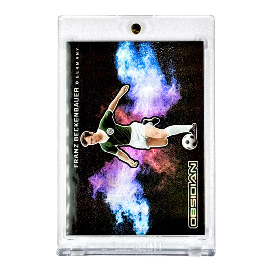 Franz Beckenbauer 2022-23 Panini Obsidian Color Blast #15