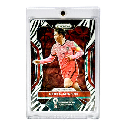 Heung Min Son 2022 Prizm World Cup Zebra #135