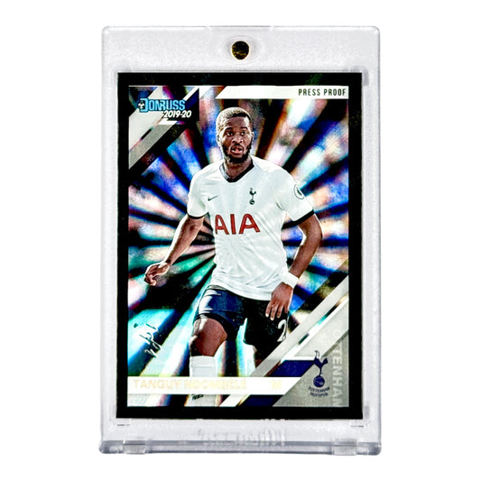 Tanguy Ndombele 2019-20 Panini Donruss Press Proof Black 1 Of 1 #160