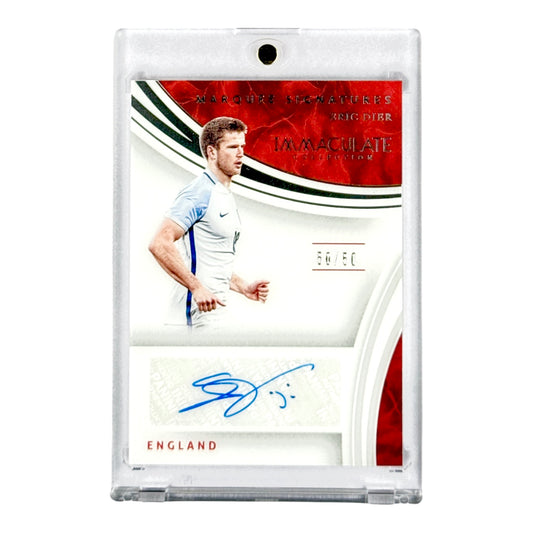 Eric Dier 2017-18 Panini Immaculate Marquee Signatures Auto 50/50 #MS-ED