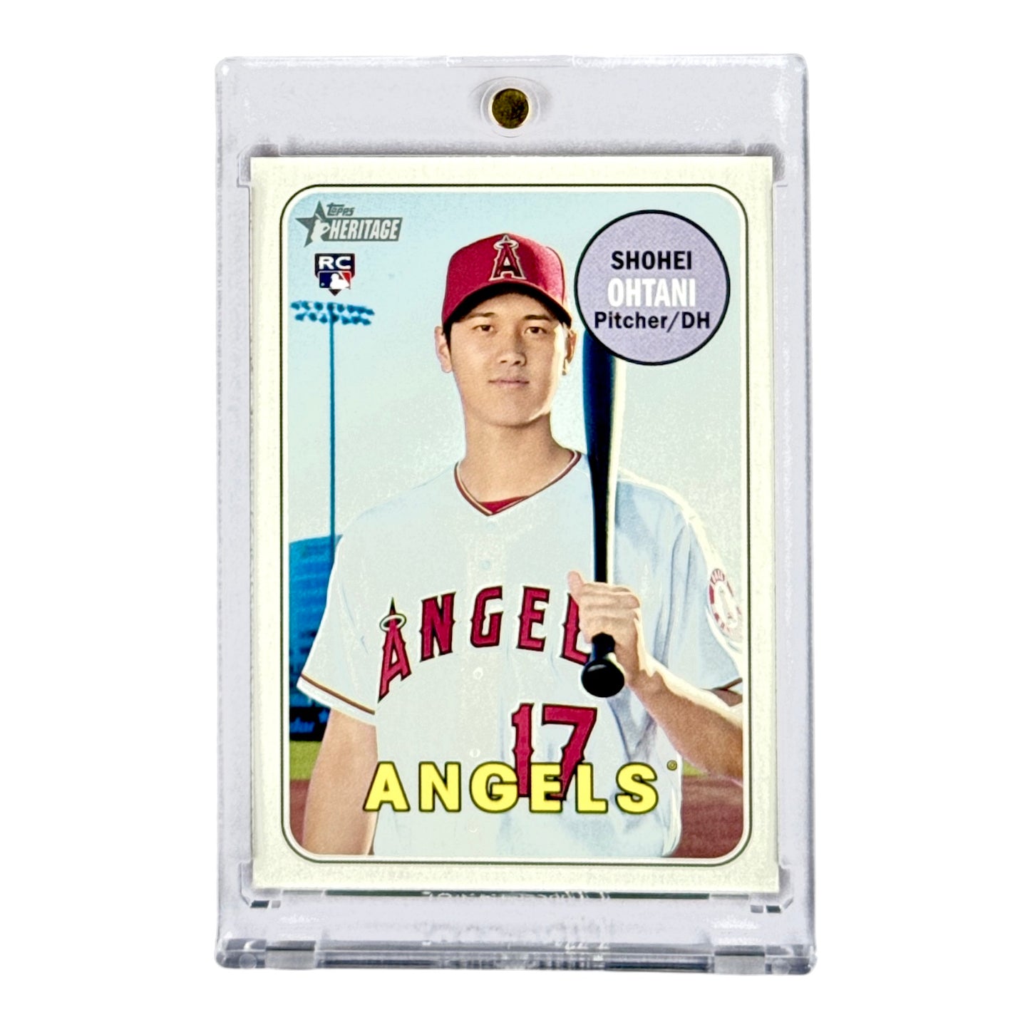 Shohei Ohtani 2018-19 Topps Heritage Rookie RC #600