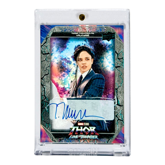 Upper Deck 2023 Thor Love & Thunder Tessa Thompson As Valkyrie Auto #E-3