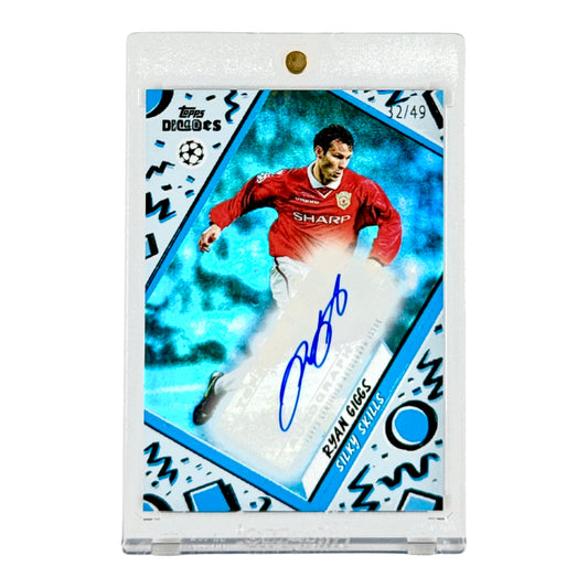 Ryan Giggs 2024 Topps Decades English Premier League Auto 32/49